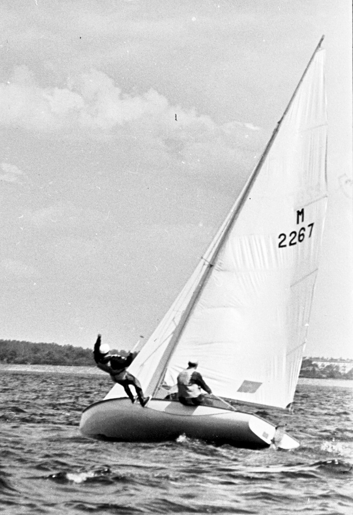 Парусный спорт, 1973 год. Выставка «Прогулки на яхте» с этой фотографией.&nbsp;