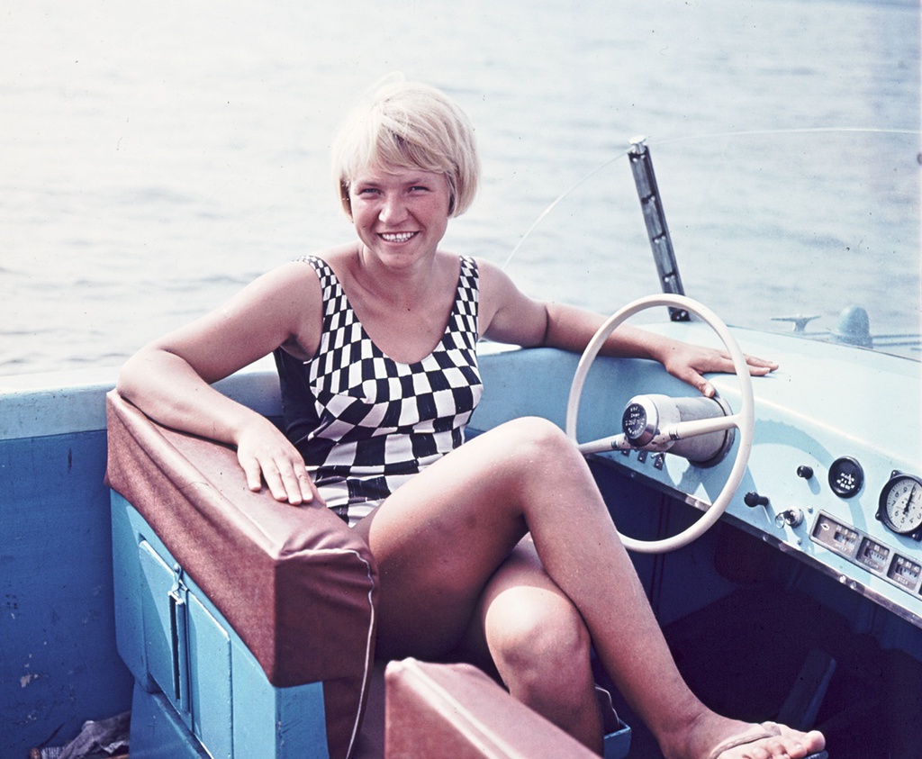 Мастер водно-моторного спорта Курушина, 1967 год