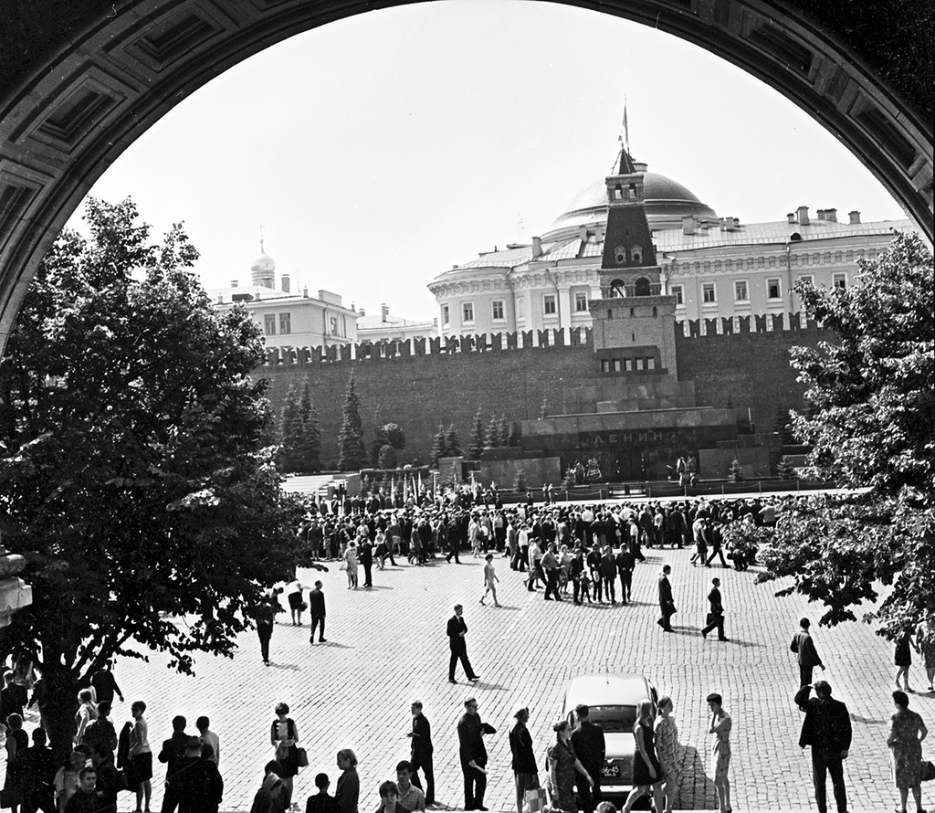 Красная площадь, 1969 год, г. Москва