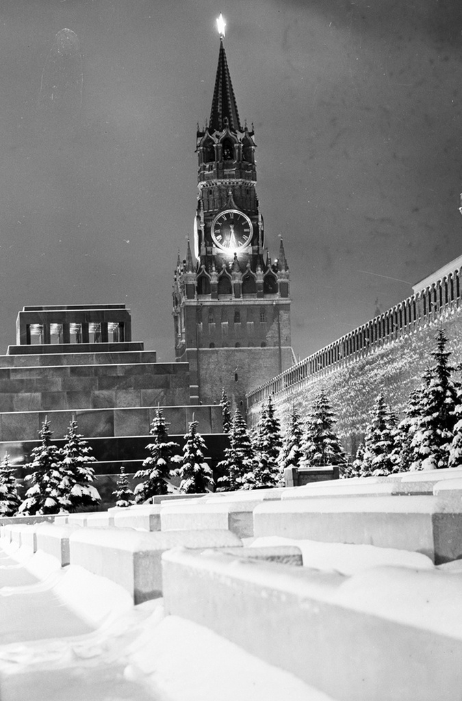 Зима, 1967 год, г. Москва