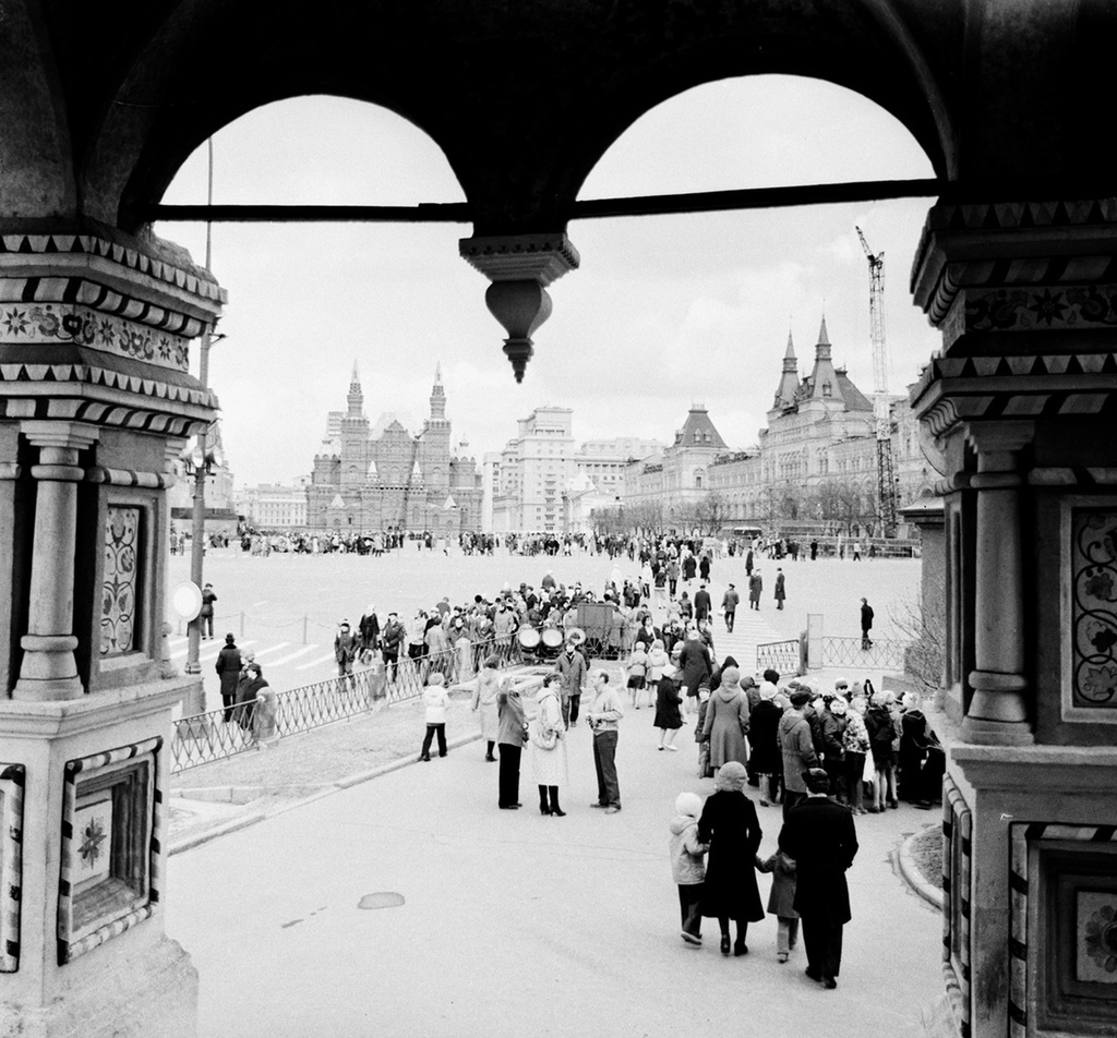 Красная площадь, 1980 год, г. Москва