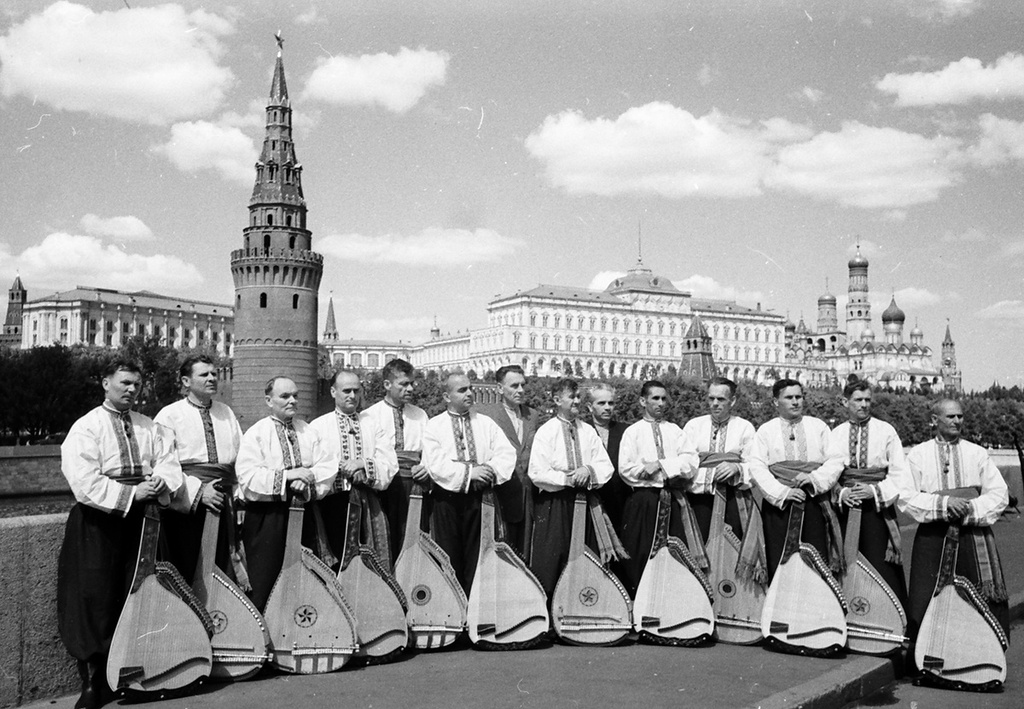 Бандуристы, 1954 год, г. Москва
