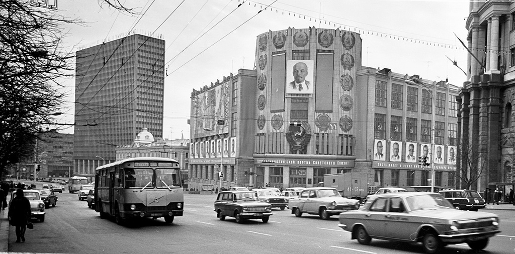 Без названия, 1972 год, г. Москва. Ныне Тверская улица.&nbsp;