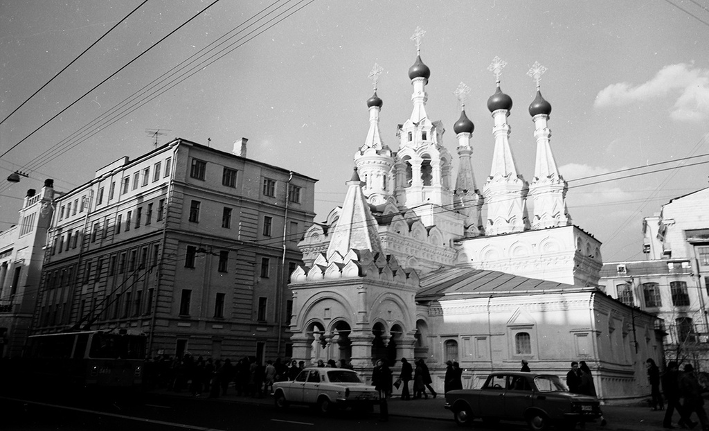 Церковь Рождества Богородицы в Путинках, 1970 год, г. Москва