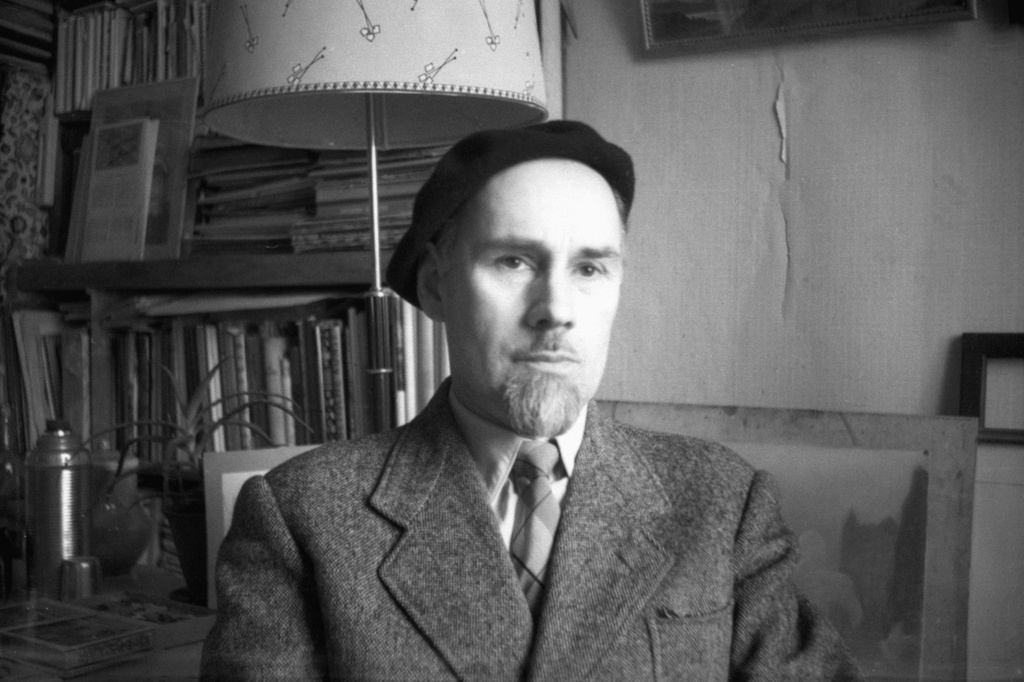 Портрет художника Бориса Смирнова-Русецкого, 1961 год, г. Москва