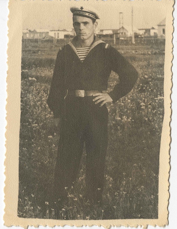 Фото "Портрет моряка", 1950-е - История России в фотографиях