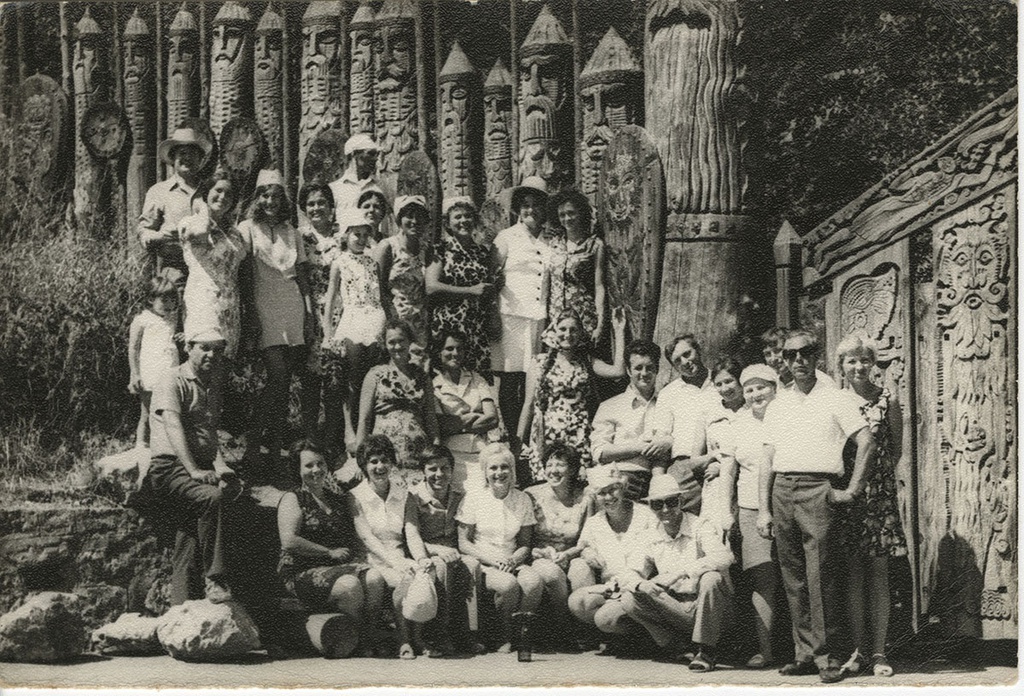 «Поляна сказок», 1970 год, Украинская ССР, Крымская обл.. Выставка «СССР в 1970 году» с этой фотографией.
