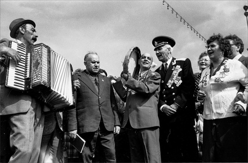 День Победы в парке Горького, 9 мая 1984, г. Москва