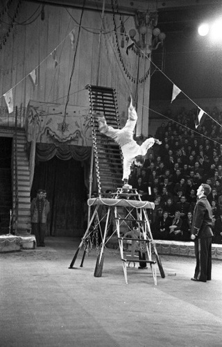 Фото "Эквилибрист Михаил Егоров", 1954 год, г. Москва - История России ...