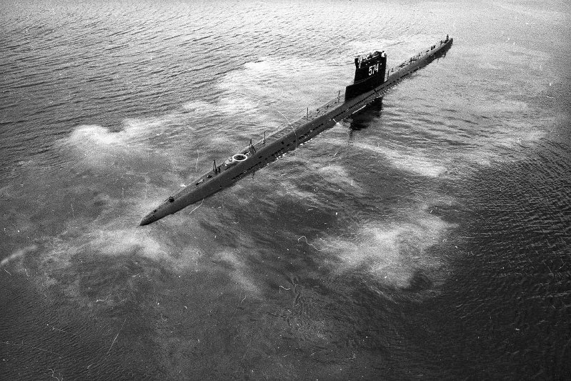 Последнее фото ПЛ-574, 1968 год, г. Владивосток. Выставка «Лучшие фотографии подводников» с этой фотографией.
