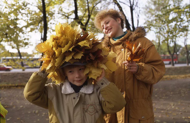 Девочка в венке из одуванчиков фото