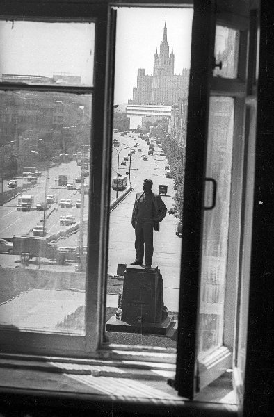 Фото "Площадь Маяковского", 1970-е, г. Москва - История России в ...