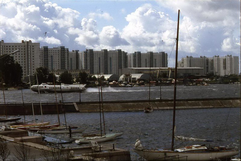 Новый жилой район Васильевского острова, 1985 год, г. Ленинград