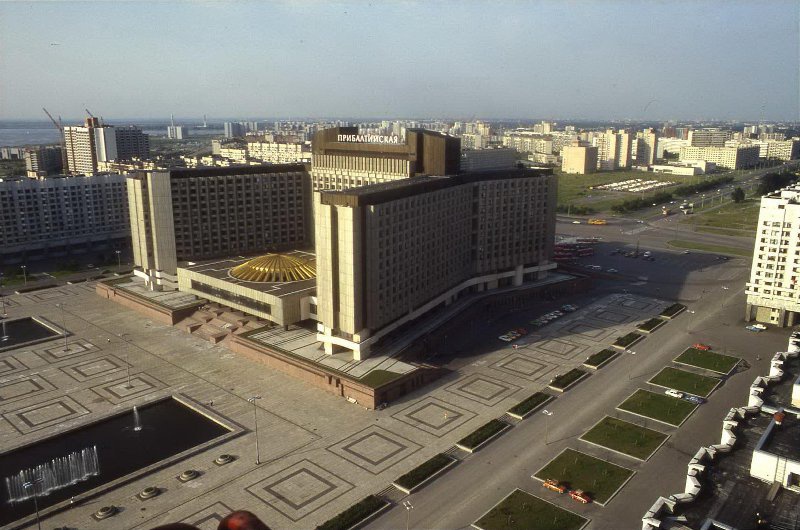 Гостиница «Прибалтийская», 1985 год, г. Ленинград