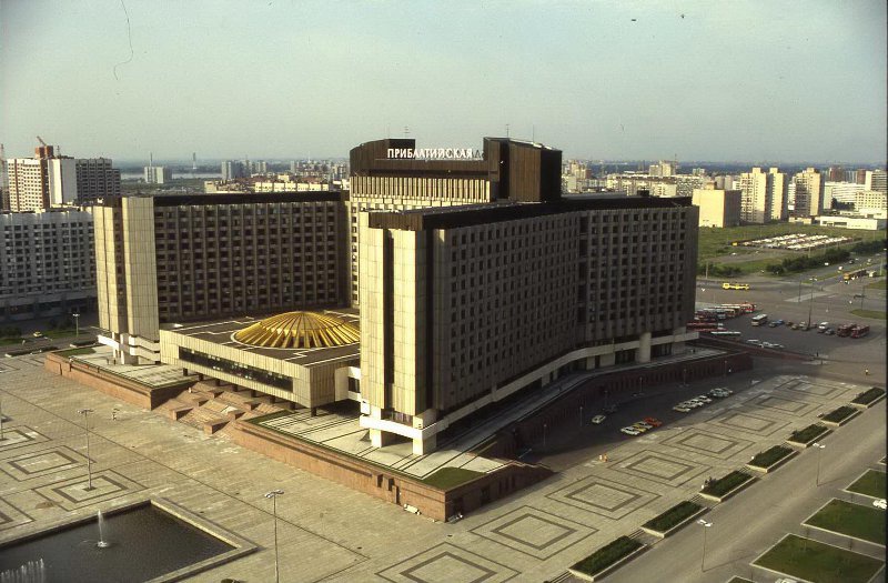 Гостиница «Прибалтийская», 1985 год, г. Ленинград