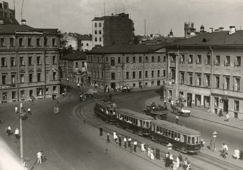 Старая Арбатская площадь, 1928 - 1929, г. Москва