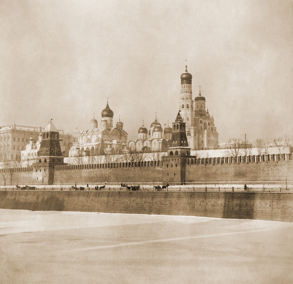 Фото "Вид на Кремль со стороны Москворецкого моста", 1904 год, г ...