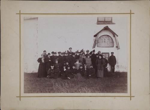 Слушательницы Высших женских курсов на экскурсии в Великом Новгороде, 1900-е, г. Новогород