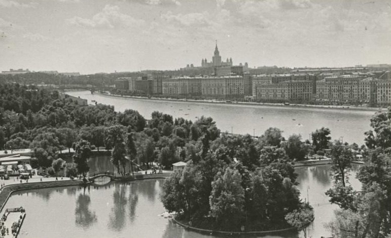ЦПКиО им. Горького в Москве, 1953 - 1959