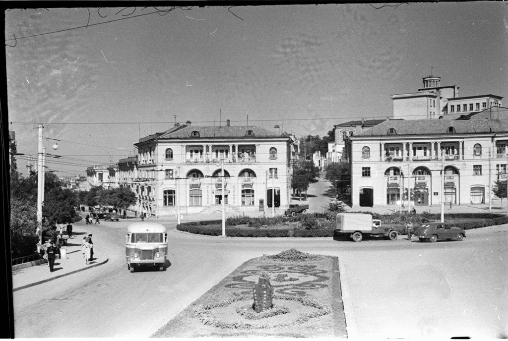 Площадь Ушакова, 1955 год, г. Севастополь