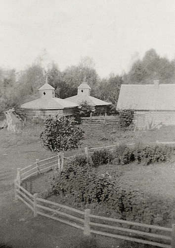 Деревенский пейзаж, 1900-е, Костромская губ.
