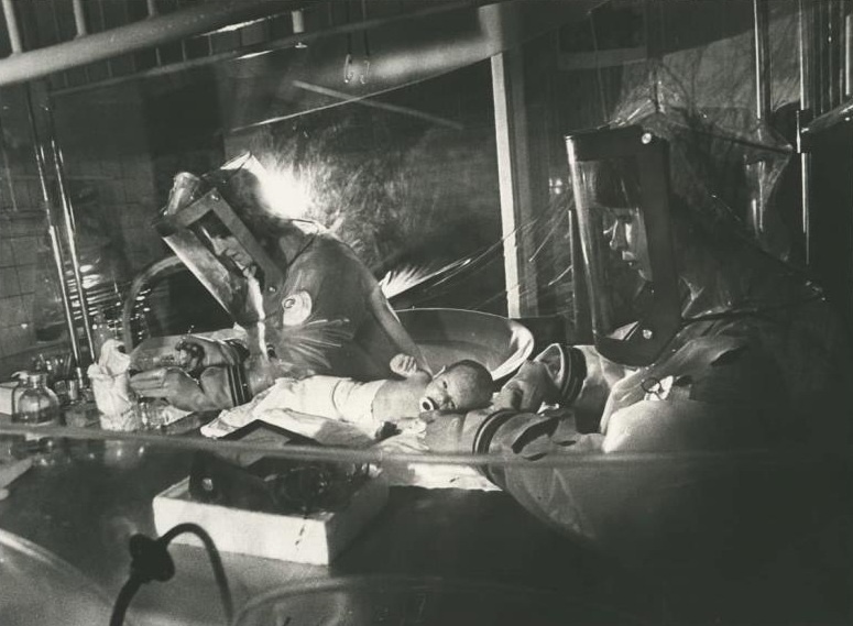 Детская больница им. Филатова. Гнотобиологическая камера, 1968 год, г. Москва