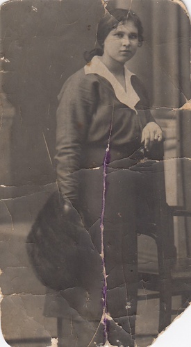 Елена Андреевна Полякова, 1913 год, г. Москва
