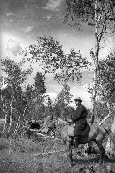 Скотовод, 1938 год, Бурят-Монгольская АССР. Выставка «Страна Ая-Ганга» с этой фотографией.