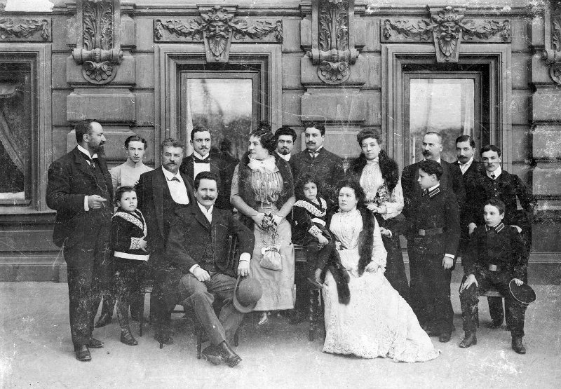 Семья Липскеровых, 1900-е, г. Москва