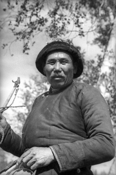 Скотовод, 1938 год, Бурят-Монгольская АССР. Выставка «Страна Ая-Ганга» с этой фотографией.