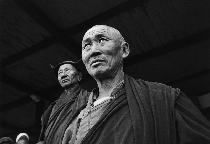Буддийские монахи, 1933 год, Бурят-Монгольская АССР. Выставка «Страна Ая-Ганга» с этой фотографией.