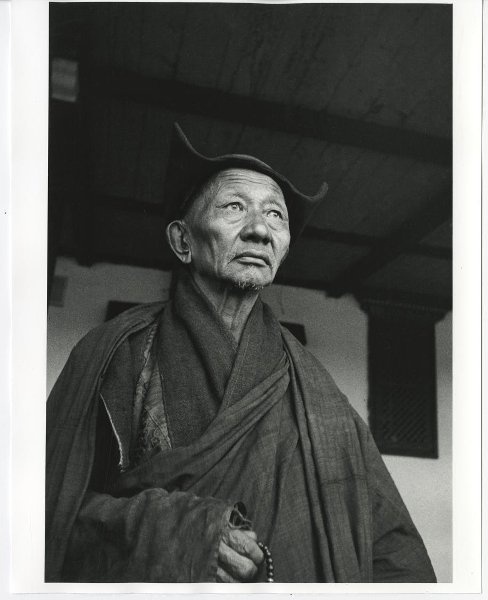 Буддийский монах, 1933 год, Бурят-Монгольская АССР. Выставка «Страна Ая-Ганга» с этой фотографией.