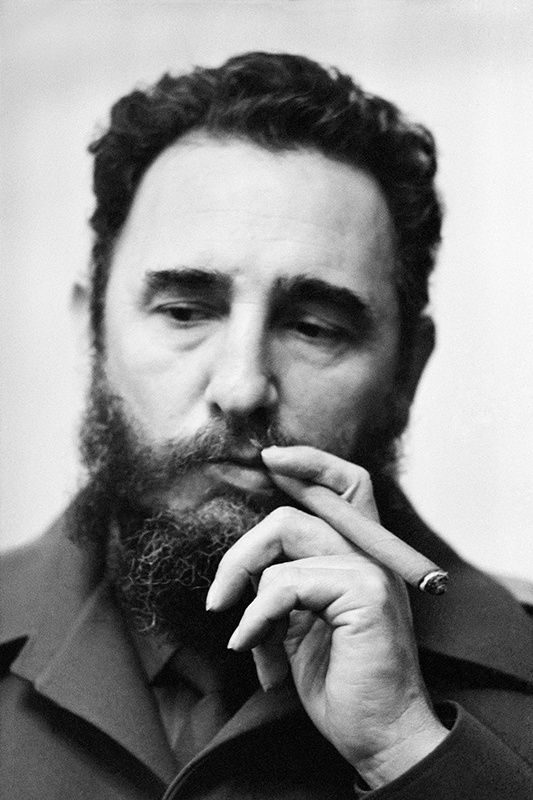 Без названия, 1976 год. Выставки&nbsp;«Не Курить!» и «Фидель Кастро. "Так друзей не принимают"» с этой фотографией.
