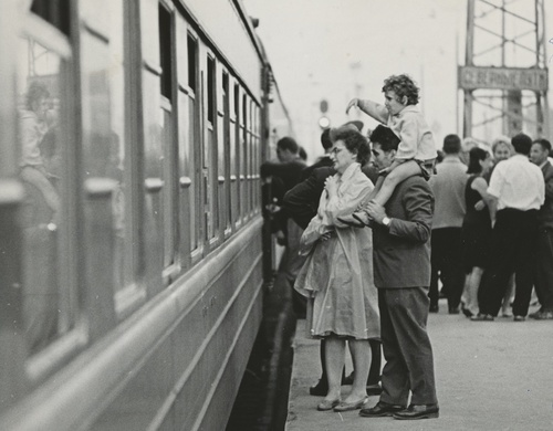 На перроне, 1960-е