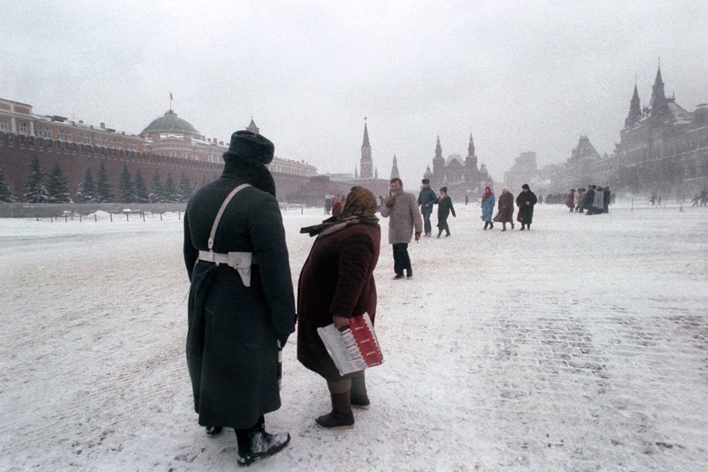 Без названия, 1980-е, г. Москва. Выставка «Моя милиция меня бережет» с этой фотографией.&nbsp;