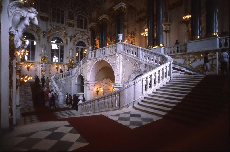Эрмитаж. Иорданская лестница, 1993 год, г. Санкт-Петербург