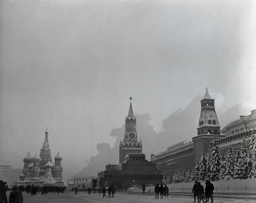 Морозный день, 1960 год, г. Москва