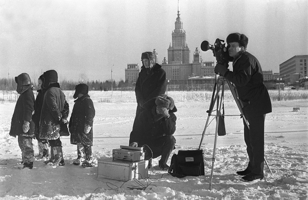 Иностранный корреспондент, 1970 год, г. Москва. Ленинские горы (ныне Воробьевы).