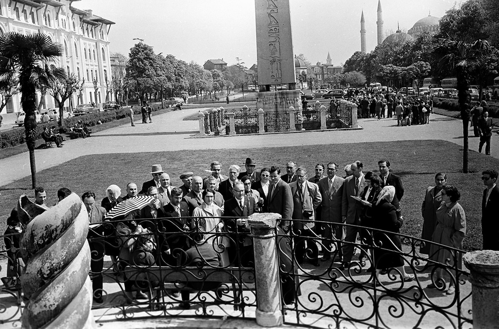 Старый ипподром, 8 июля 1957, Турция, г. Стамбул. Из цикла «Вокруг Европы на теплоходе "Грузия"».