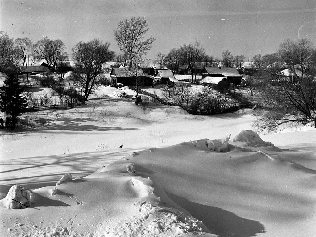 Слободка, 22 февраля 1953, Московская обл., Серпуховский р-н. Выставка «Падал прошлогодний снег» с этой фотографией.