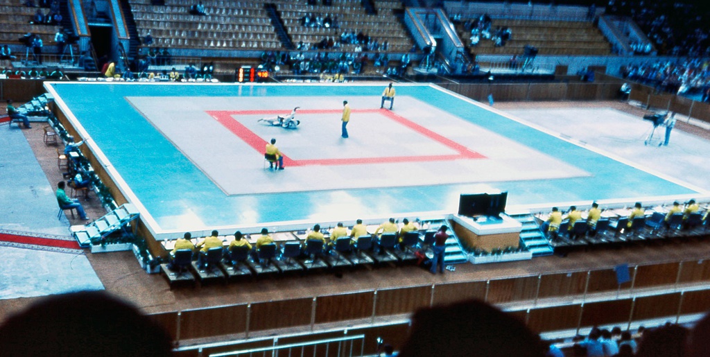 Зал дзюдо, 27 июля 1980, г. Москва. Летние Олимпийские игры 1980 года. Соревнования по дзюдо.