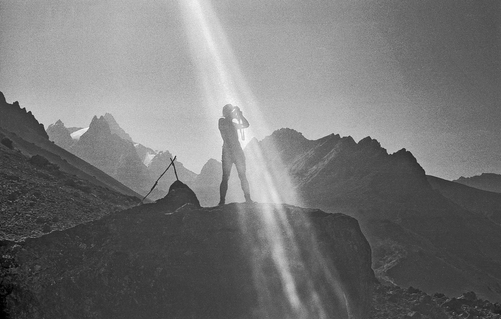 Фото на память, 3 - 24 сентября 1986, Таджикская ССР. Выставка «В горах» с этой фотографией.