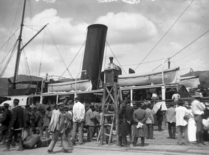 Прибытие парохода «Св. Николай», 20 июля 1898, г. Новороссийск