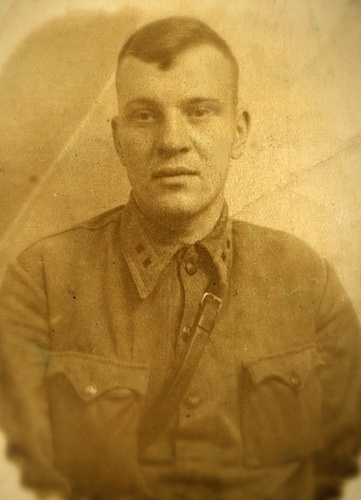 Лейтенант 194-й стрелковой дивизии Борис Михайлович Лобачев, октябрь 1942