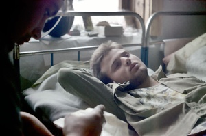 После трудового дня, июль 1983, Красноярский край, Хакасская АО, с. Белый Яр. Студенческий строительный отряд Московского института электронного машиностроения (ныне – Московский институт электроники и математики им. А. Н. Тихонова) в Хакасии.Выставка «Из Хакасии» с этой фотографией.