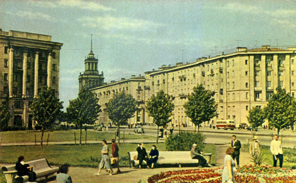 Старые фото московского проспекта в ленинграде