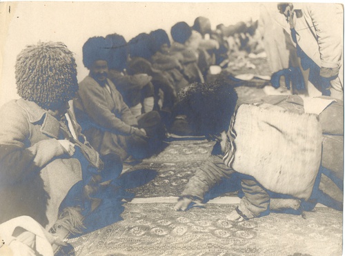 На ковровом базаре, 1900 - 1919, Туркестанский край, Закаспийская обл., г. Асхабад