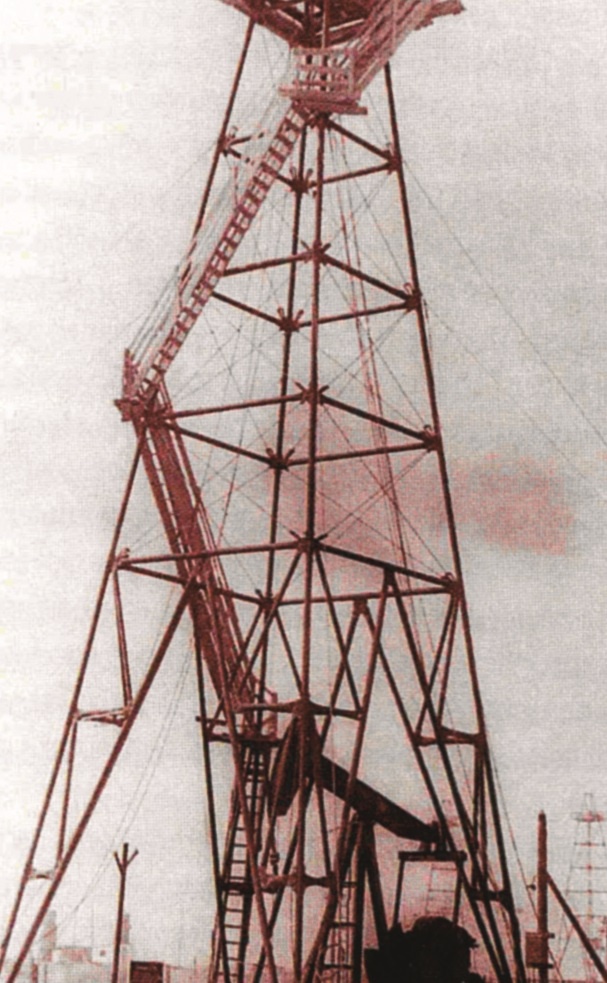 Нефте-газовая вышка, 1930 - 1940, Туркменская ССР. 