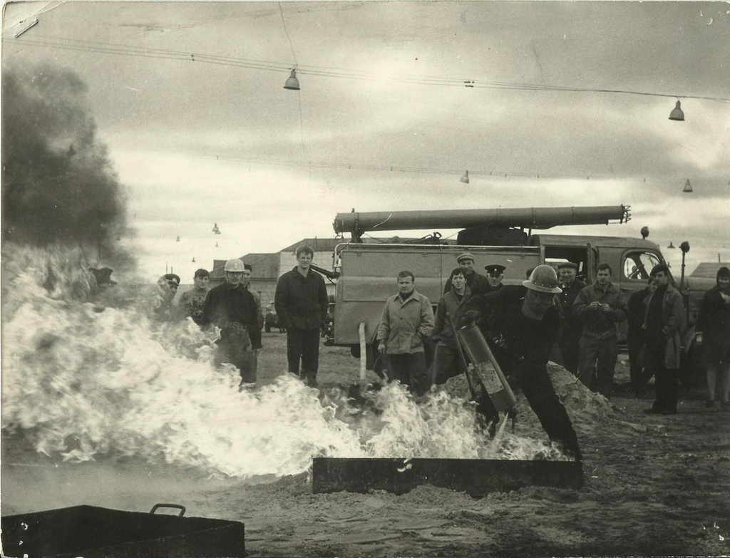 Соревнования пожарных, 1968 год, Коми АССР, г. Воркута