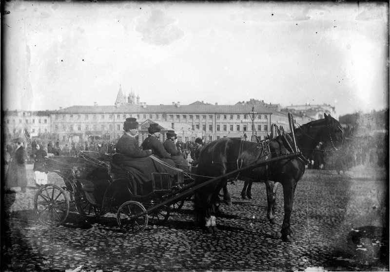 Московские извозчики, 1897 - 1899, г. Москва